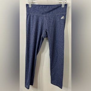 Adidas Climalite (S) Crop workout legging keyhole pocket
